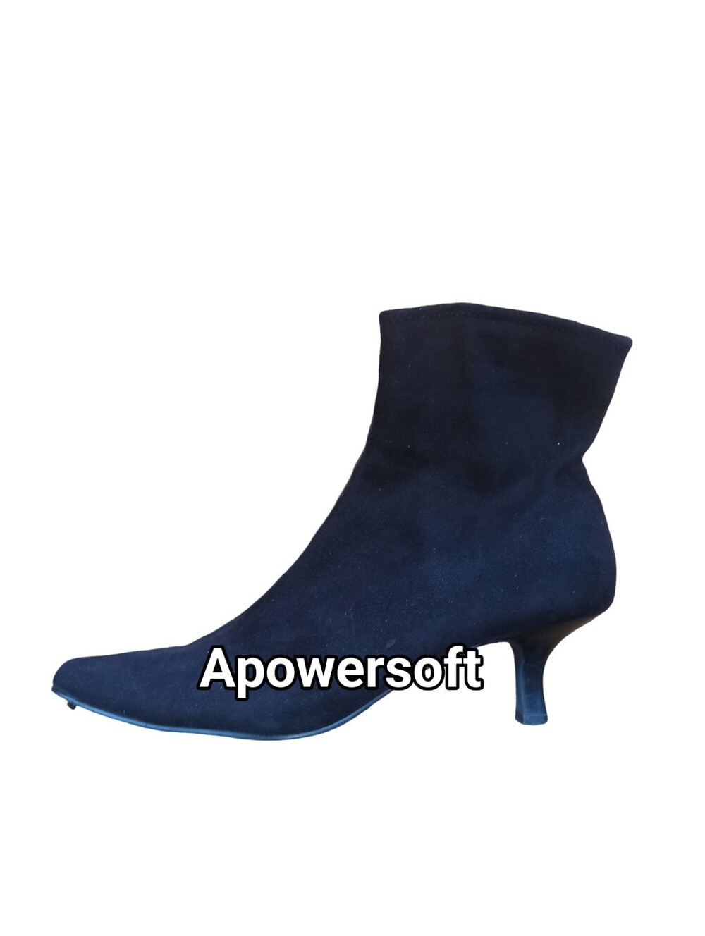 Faux Micro Suede Booties - - Picture 2 of 4